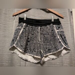 Lululemon City Scapes Speed Shorts